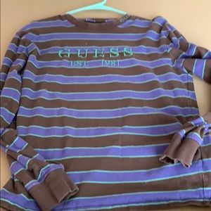 Men’s Guess long sleeve tee